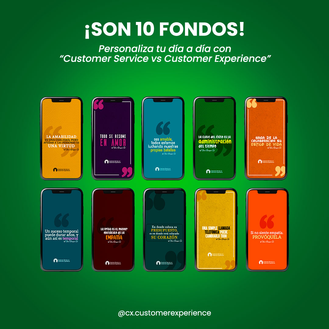 Fondos de pantalla "Customer Service vs Customer Experience" - Imagen 3